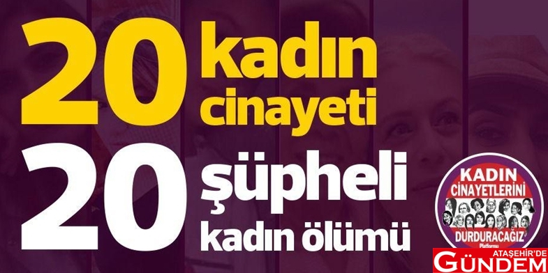 KADIN CİNAYETLERİNİ DURDURACAĞIZ PLATFORMU NİSAN 2020 RAPORU Kadın Cinayetlerini Durduracağız Platformu Nisan 2020 Raporu